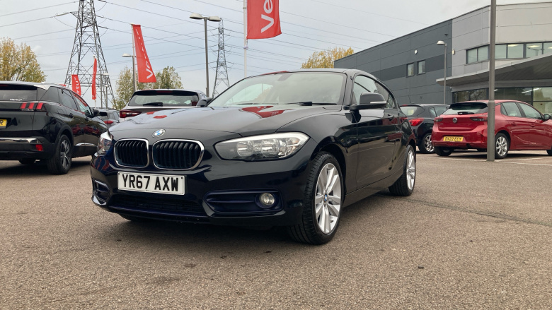 BMW 1 Series 116d Sport 3dr [Nav/Servotronic] Step Auto Diesel Hatchback